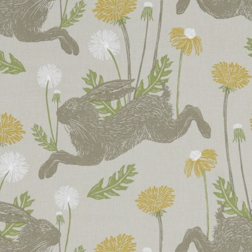 March Hare - Linen Oil Cloth